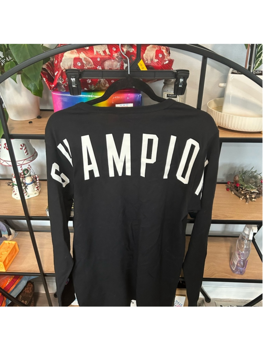 Champion Classic Black Tee